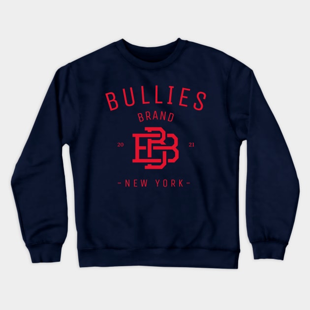 Bullies College logo Crewneck Sweatshirt by Bullies Brand